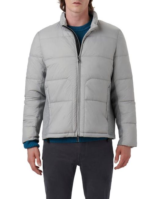 Bugatchi Water Resistant Zip-Up Puffer Jacket in at