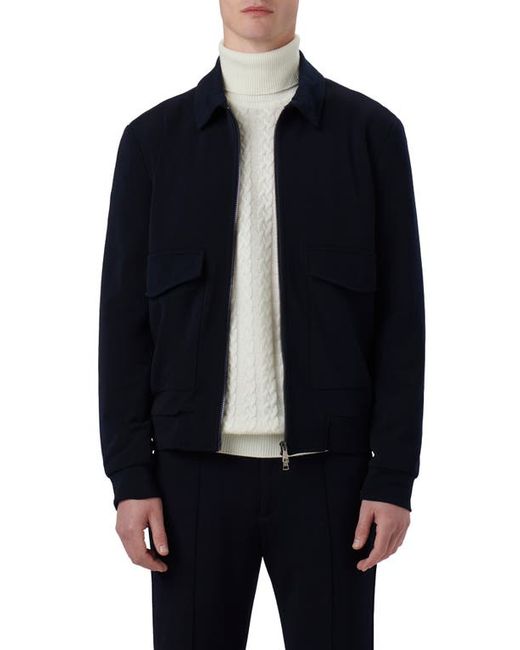 Bugatchi Knit Bomber Jacket in at Small