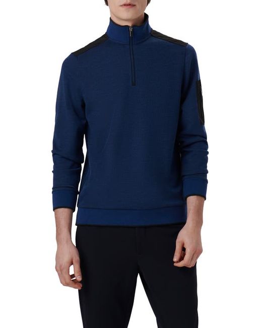 Bugatchi Quarter Zip Pullover in at Small