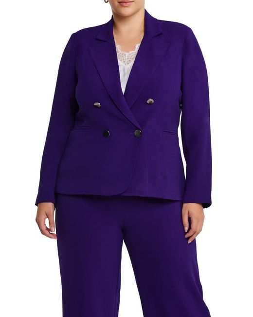 Estelle Clever Double Breasted Blazer in at 16W