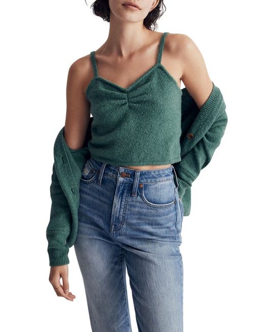 Madewell Mapleton Crop Sweater Tank in at