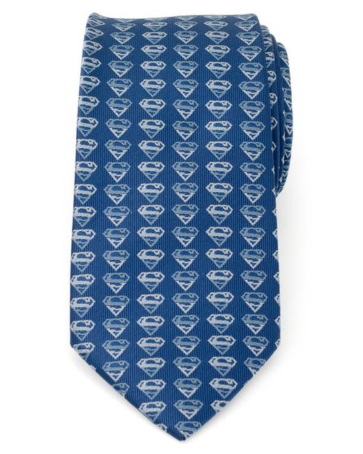 Cufflinks, Inc. Inc. x DC Comics Superman Shield Silk Blend Tie in at