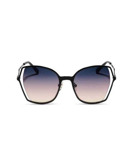 Diff II 55mm Gradient Square Sunglasses in Twilight at
