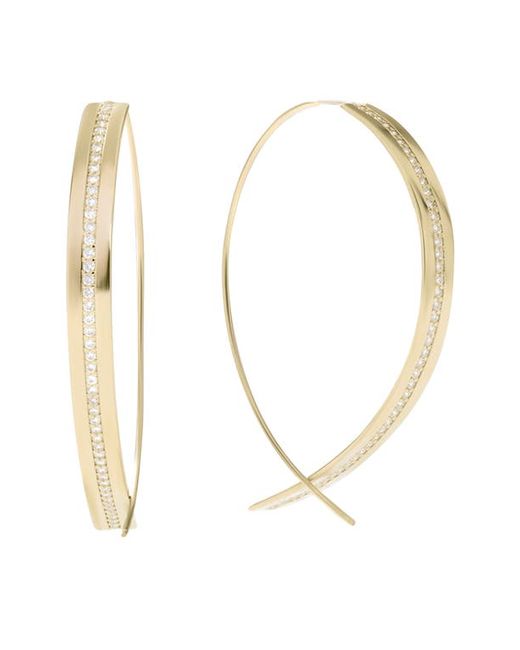 Lana Jewelry Vanity Diamond Hoop Earrings in at