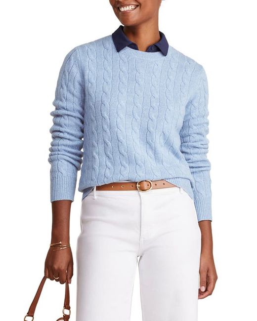 Vineyard Vines Cable Stitch Cashmere Sweater in at Small