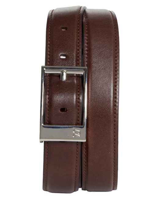 Christian Louboutin Bizbelt Logo Buckle Leather Belt in Cosme/Loubi at