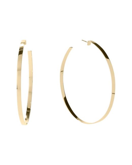 Lana Jewelry Flat Vanity Hoop Earrings in at
