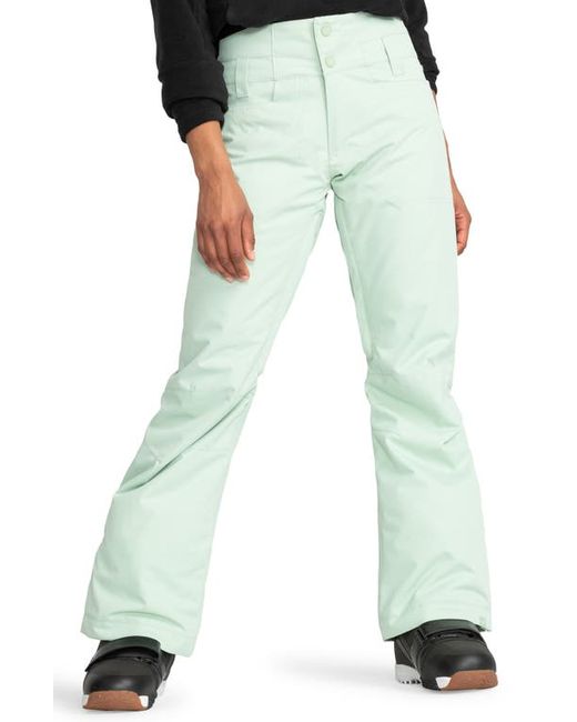 Roxy Diversion Waterproof Shell Snow Pants in at X-Small