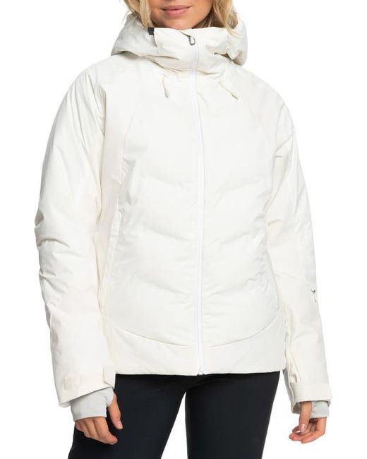 Roxy Dusk Warmlink Hooded Snow Jacket in at X-Large