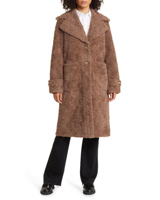 Sam Edelman Faux Shearling Coat in at Xx-Small