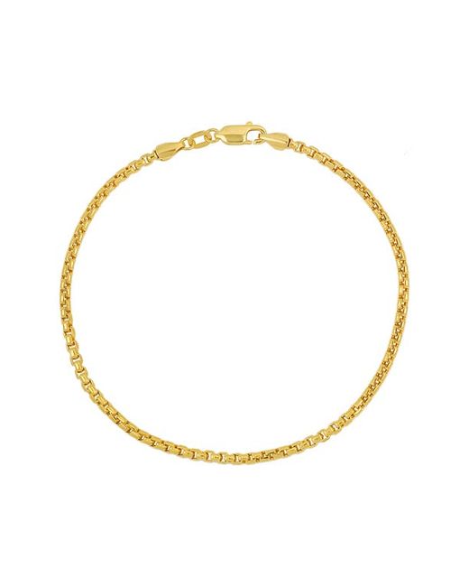 Bony Levy 14K Gold Box Chain Bracelet in at