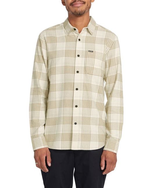 Volcom Caden Modern Fit Plaid Button-Up Shirt in at Small