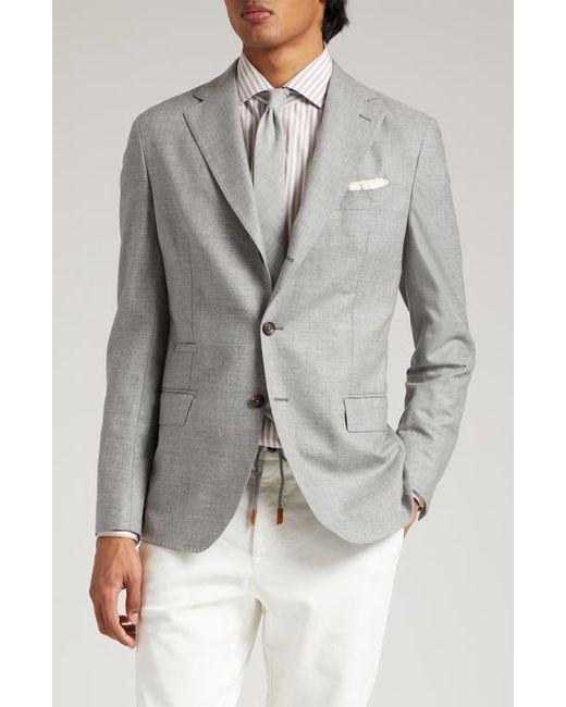 Eleventy Single Breasted Cashmere Sport Coat in at 36 Us