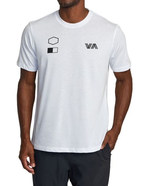 Rvca Copy Performance Graphic T-Shirt in at Medium