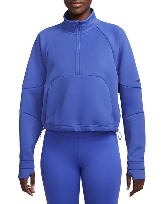 Nike Dri-FIT Prima Half Zip Pullover in Joy/Black at X-Small Regular