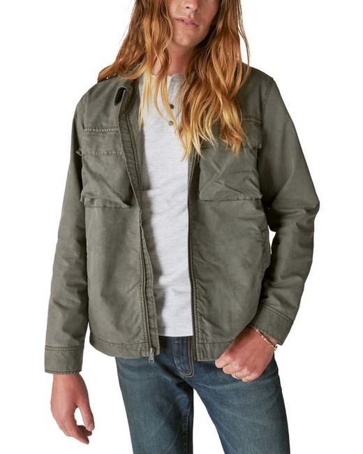 Lucky Brand Fleece Lined Shirt Jacket in at