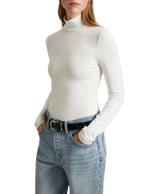 Other Stories Mock Neck Long Sleeve Top in at X-Small