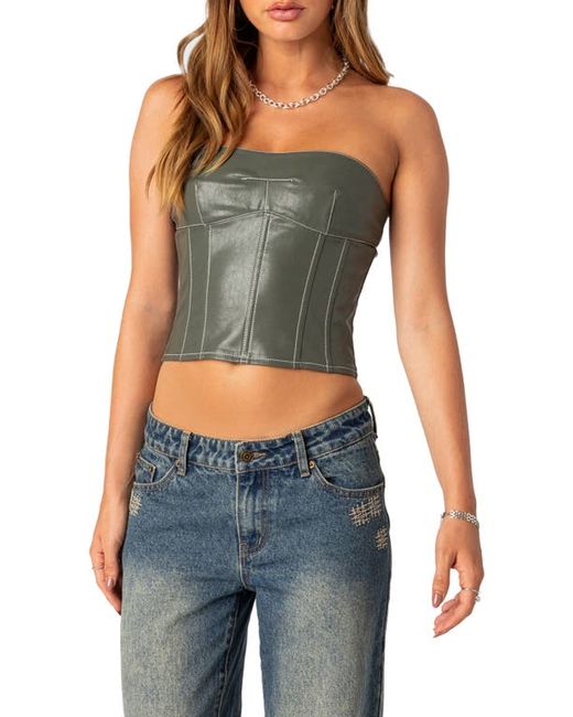 Edikted Moss Corset Top in at Large