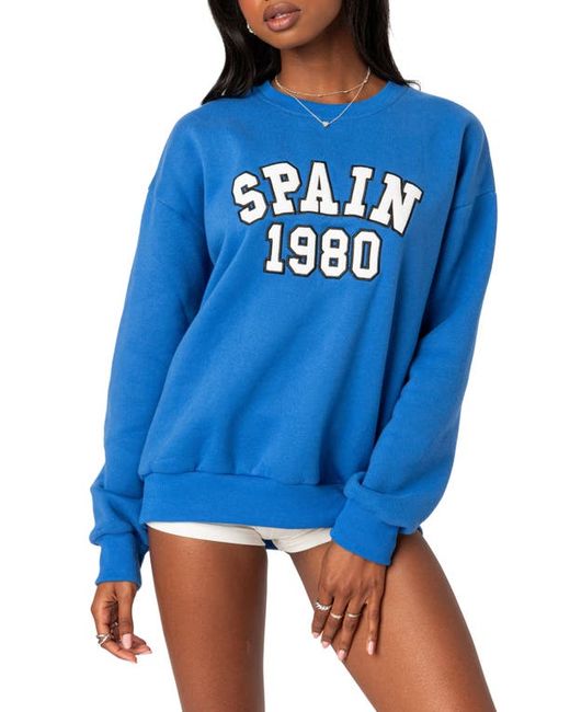 Edikted Spain Oversize Sweatshirt in at X-Small