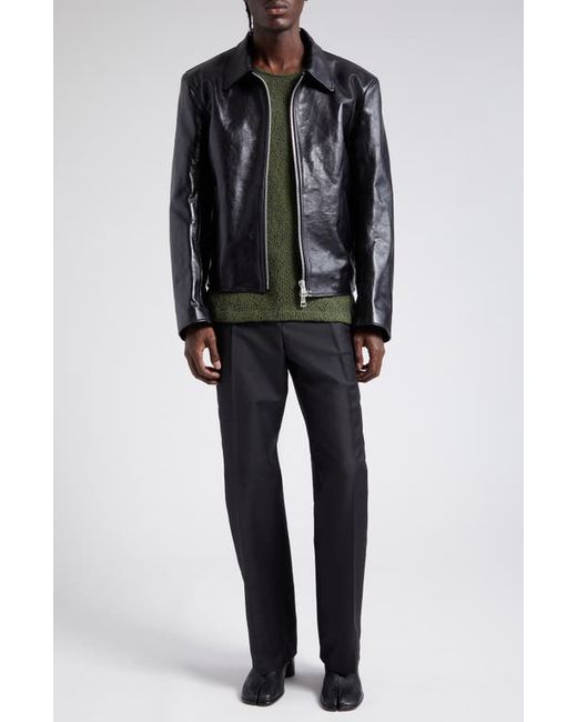 Our Legacy Boxy Mini Leather Jacket in at 38 Us