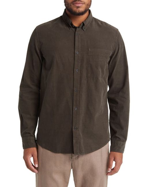 Nn07 Arne 5082 Solid Button-Down Shirt in at Small