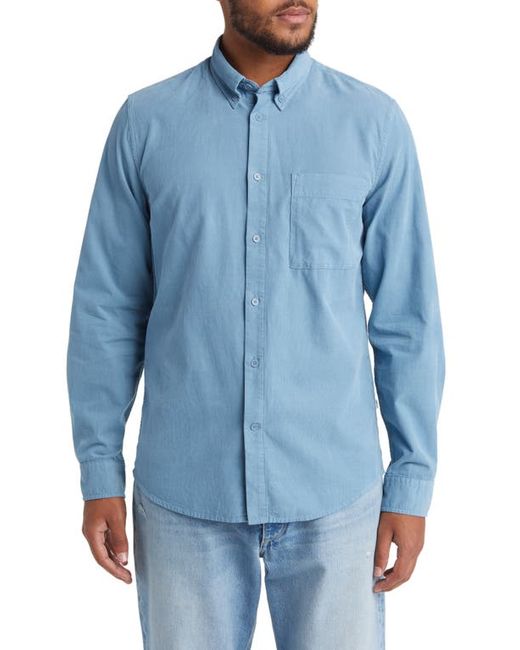 Nn07 Arne 5082 Solid Button-Down Shirt in at Small