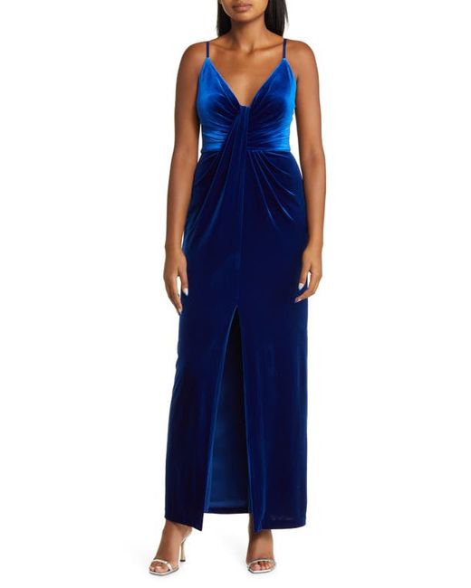Vince Camuto Draped Velvet Gown in at