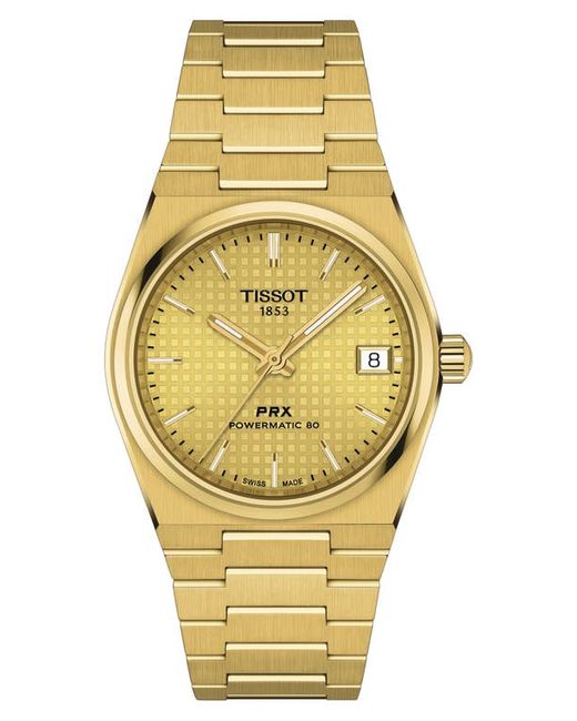 Tissot PRX Powermatic 80 Bracelet Watch 35mm in at