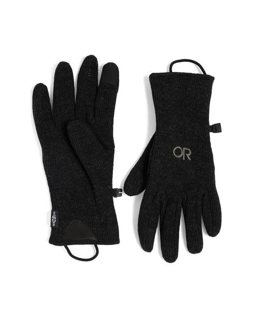 Outdoor Research Flurry Touchscreen Compatible Wool Blend Gloves in at Small