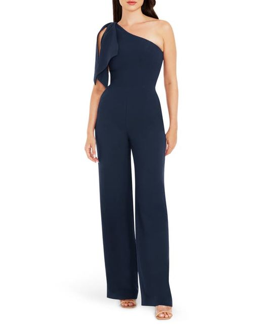 Dress the population Tiffany One-Shoulder Jumpsuit in at Xx-Small