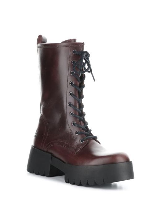 FLY London Elna Lug Sole Boot in at 5.5Us
