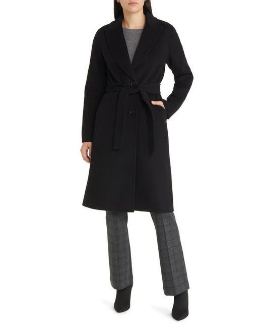 Michael Michael Kors Belted Wool Blend Coat in at X-Small