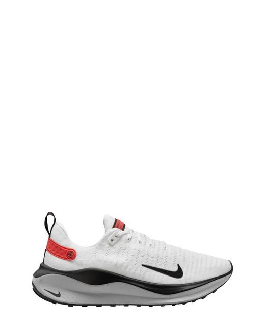 Nike InfinityRN 4 Running Shoe in White/Velvet Platinum at 10