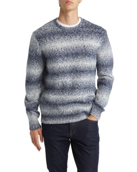 Rodd & Gunn Wave Break Stripe Cotton Blend Crewneck Sweater in at Medium