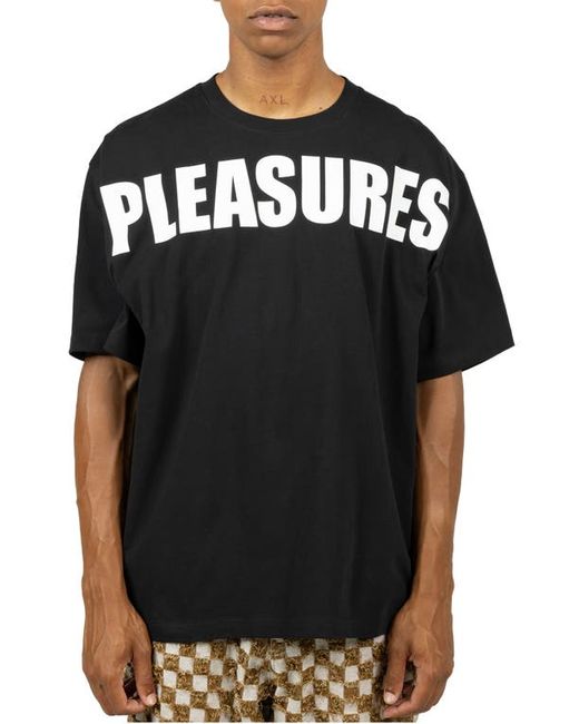 Pleasures Expand Heavyweight Logo T-Shirt in at Small