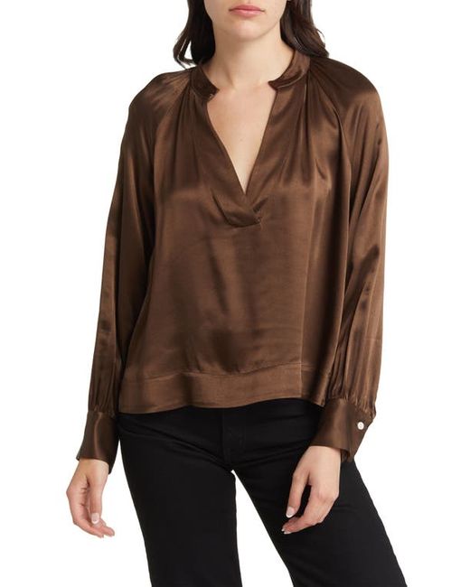 Rails Wynna Satin Blouse in at Xx-Small