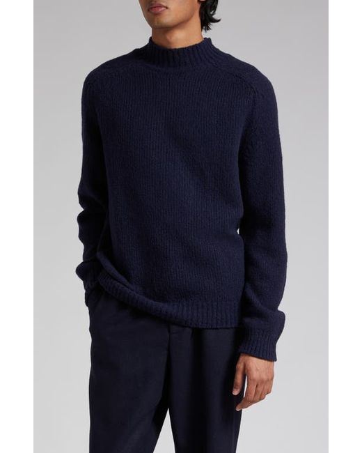 De Bonne Facture Wool Mock Neck Sweater in at Small