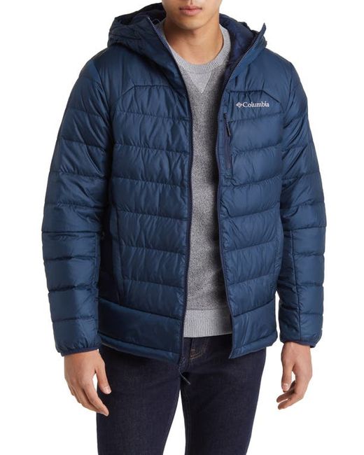 Columbia Autumn Park 650 Fill Power Down Hooded Jacket in at Small
