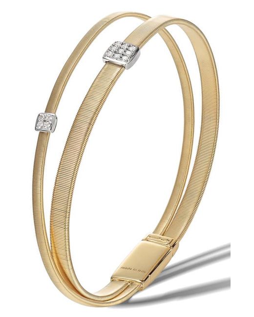 Marco Bicego Masai Crossover Diamond Bracelet in at