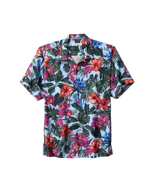 Tommy Bahama Garden of Hope Courage Silk Camp Shirt in at Small