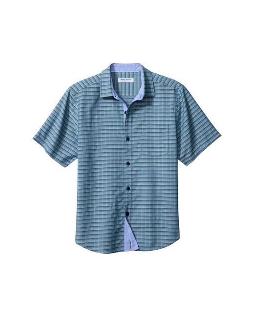 Tommy Bahama Coconut Point Stripe Short Sleeve Button-Up Shirt in at Small