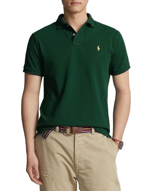 Polo Ralph Lauren Solid Piqué Polo in at Small