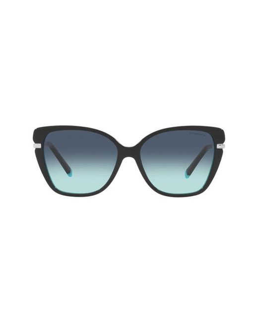 Tiffany & co. . 57mm Gradient Cat Eye Sunglasses in at