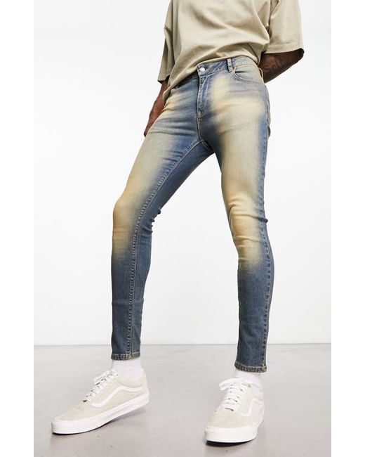 Asos Design Spray-On Skinny Jeans in at 28 X 32