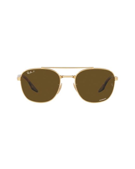 Ray-Ban 55mm Polarized Square Sunglasses in at
