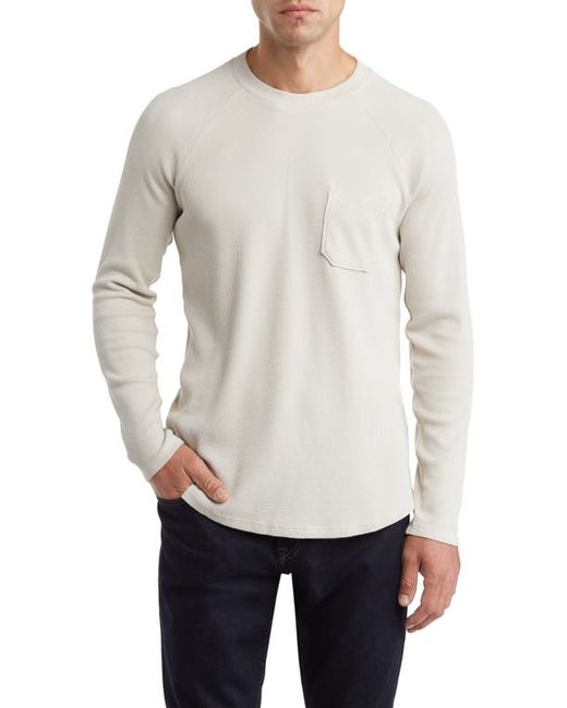 Paige Abe Thermal Knit Baseball T-Shirt in at