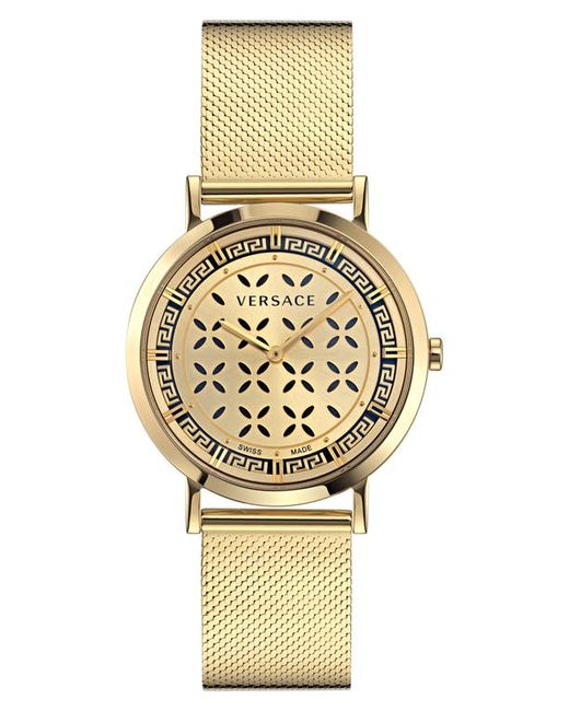 Versace New Generation Mesh Strap Watch 36mm in at