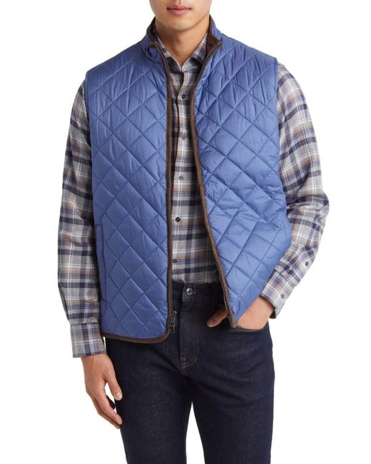 Peter Millar Essex Water Resistant Quilted Travel Vest in at