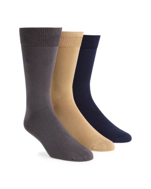 Polo Ralph Lauren Assorted 3-Pack Supersoft Socks in at