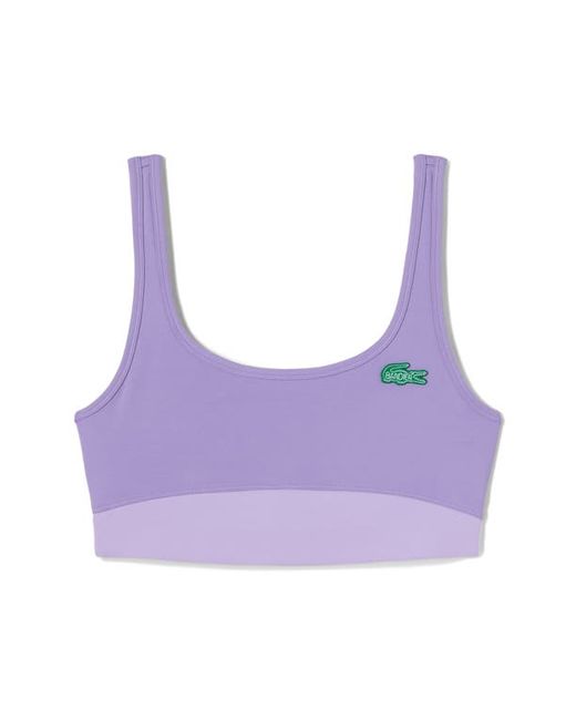 Lacoste x BANDIER Colorblock Sports Bra in at